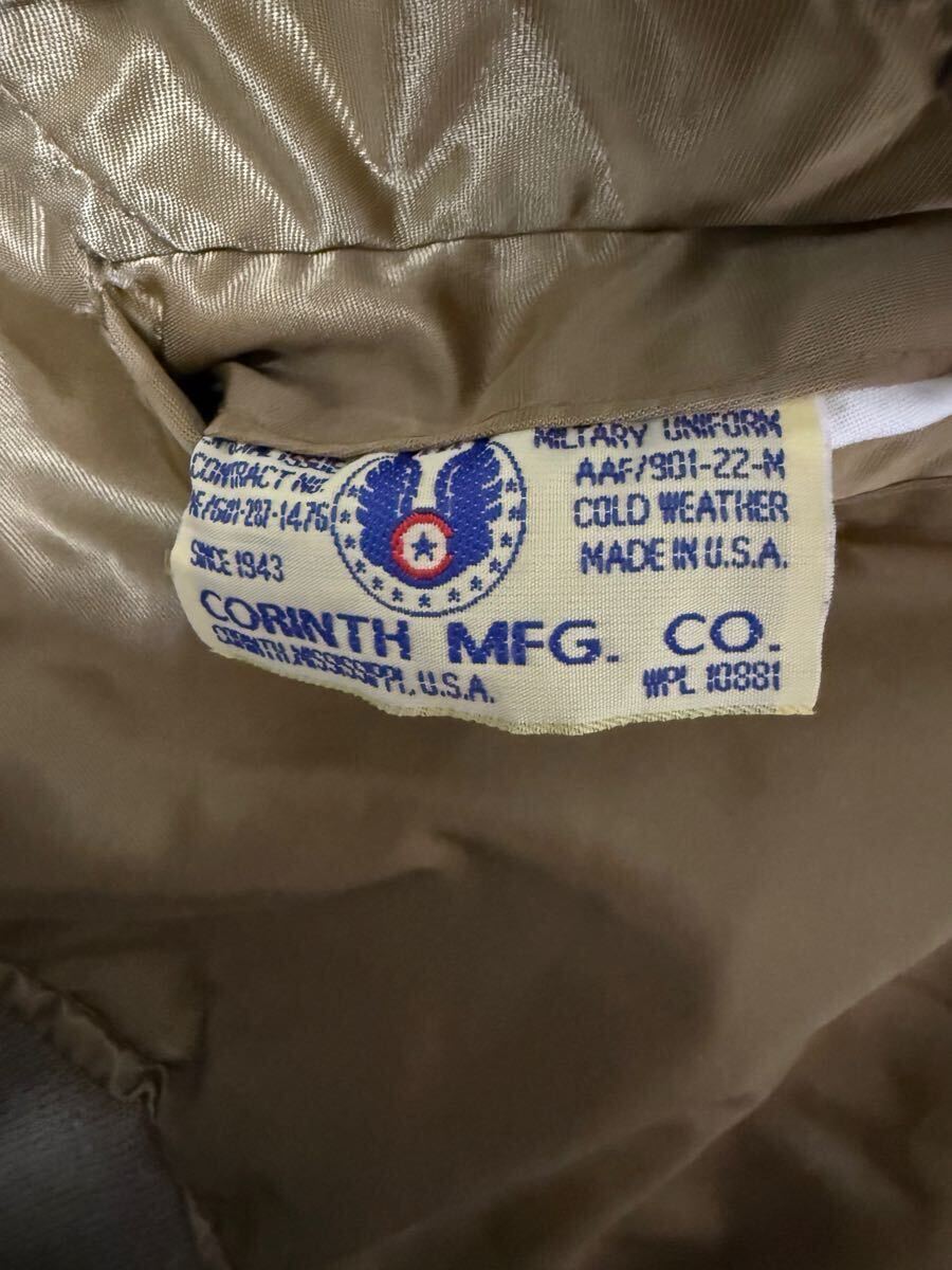 90s☆CORINTH MFG.CO コリンスTYPEジャケット フライトジャケット MA-1