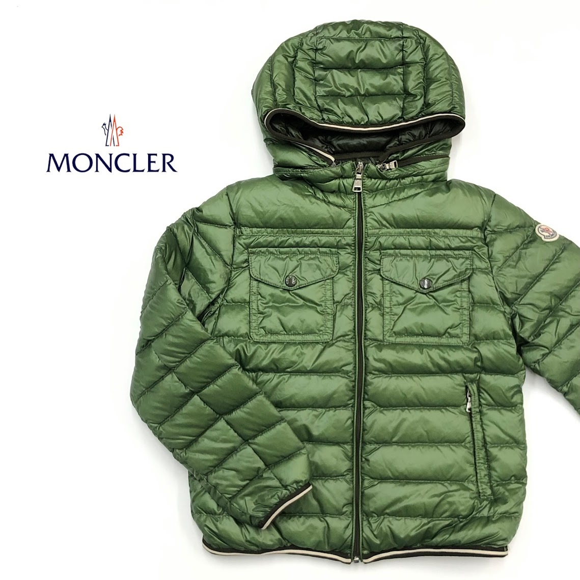 IT38E25J8MT4】美品 MONCLER モンクレール CLOVIS GIUBBOTTO キッズ 6Y