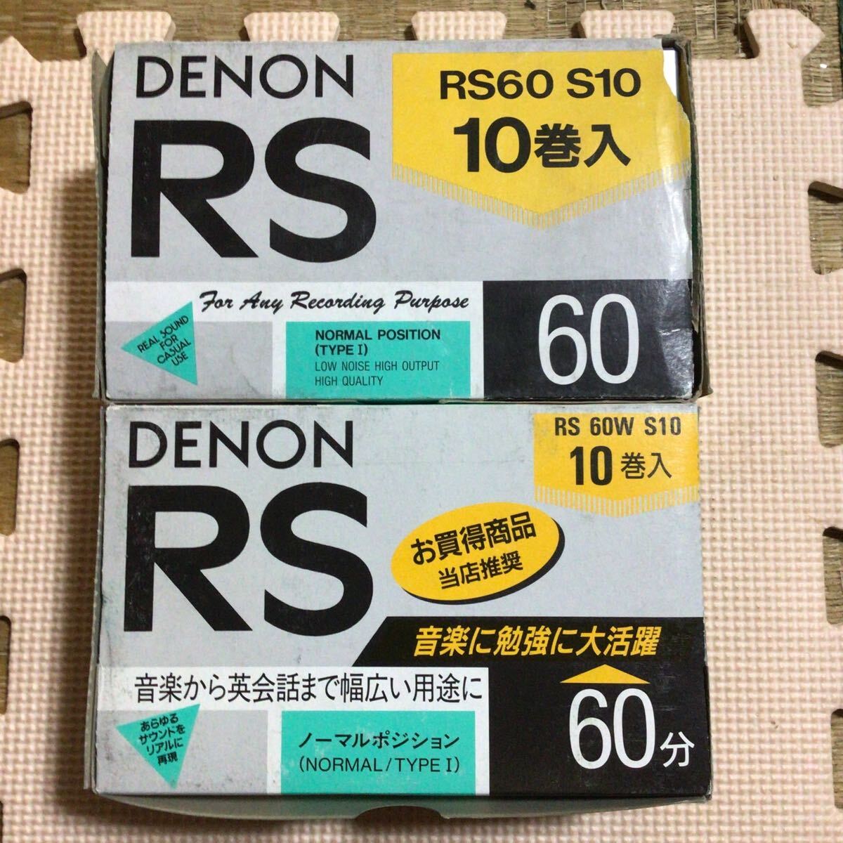 未開封品！ DENON デノン METAL POSITION TYPE Ⅳ メタル カセット