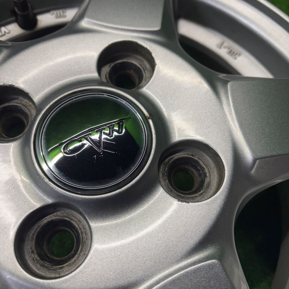 CVW 12インチ　アルミホイール ノーマルタイヤ付き　4本 車 CVW 12インチ アルミホイール ノーマルタイヤ付き 4本