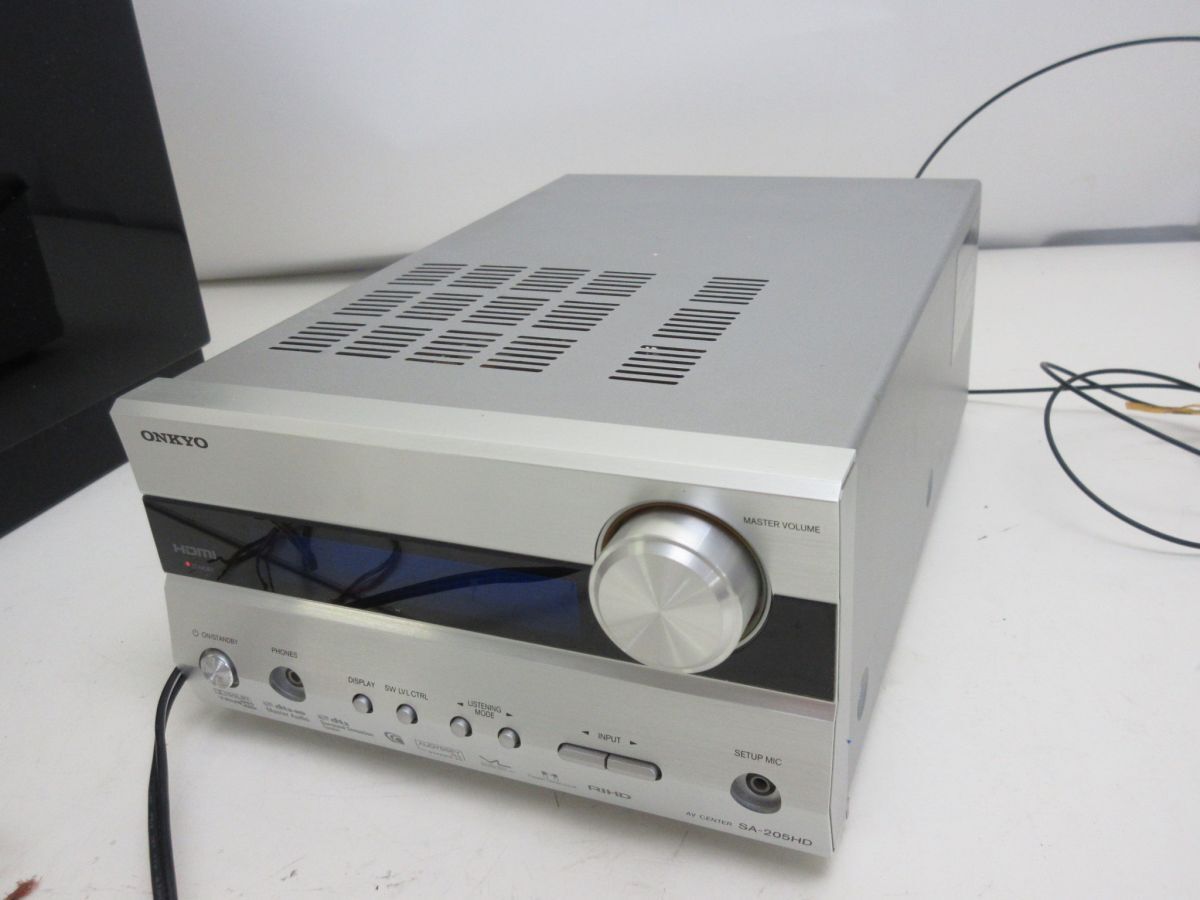 SA-205HDX AVセンター ST-V30HDXスピーカー　付属品付き オーディオ機器 SA-205HDX AVセンター ST-V30HDXスピーカー 付属品付き