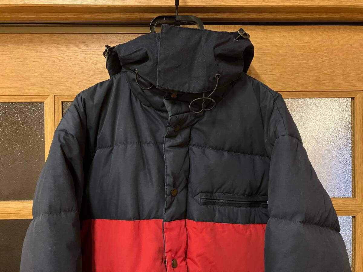 OLD STUSSY ダウンジャケット 貴重なフード付き M 90年代 
