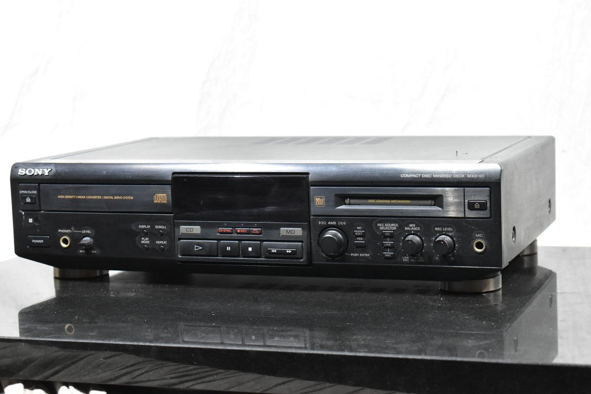 Md デッキ cd Cd プレーヤー md ソニー SONY MXD-D1 CDデッキ CD