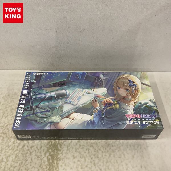 1円〜 未開封 ぶいすぽっ! VSPO!GEAR ゲーミングキーボード 藍沢エマ