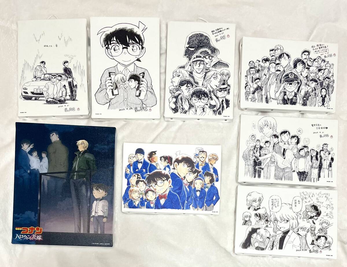 名探偵コナン 週刊少年サンデー 全員サービス 特典 キャンバスアート
