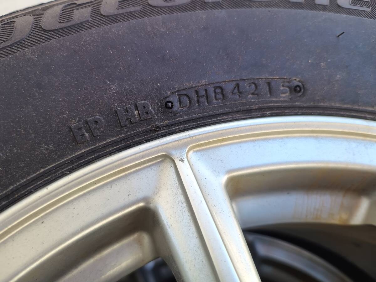 ブリヂストン 215/65/R16 スタッドレスタイヤ ホイールセット 2015年製 アイスパートナー（BRIDGESTONE ICE PARTNER）引取希望_4