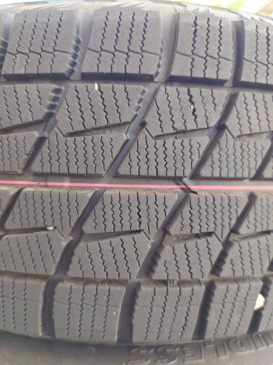 ブリヂストン 215/65/R16 スタッドレスタイヤ ホイールセット 2015年製 アイスパートナー（BRIDGESTONE ICE PARTNER）引取希望_6