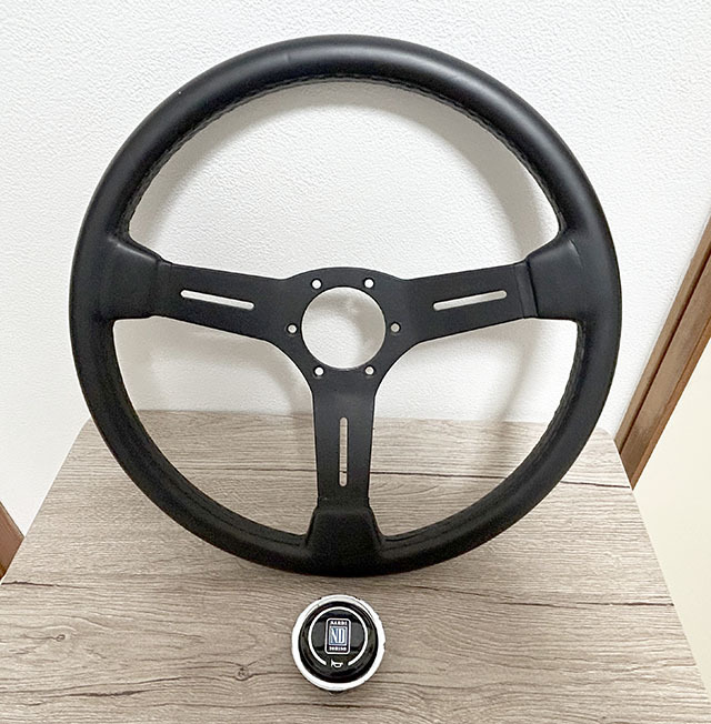 【超激得，限定SALE】 NARDI ナルディステアリングホイール COMPETITION 360&phi; ブラックレザー/ブラックスポーク FET正規品(ステアリング、ハンドル本体)｜売買されたオークション情報、yahooの商品情報をアーカイブ公 ステアリング、ハンドル本体