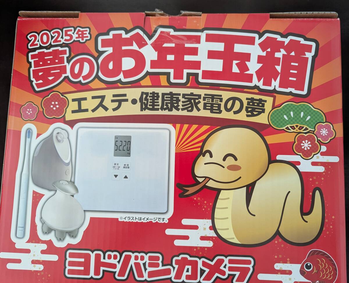 2025年 夢のお年玉箱 ヨドバシカメラ 福袋 公式通販 エステ・健康家電 