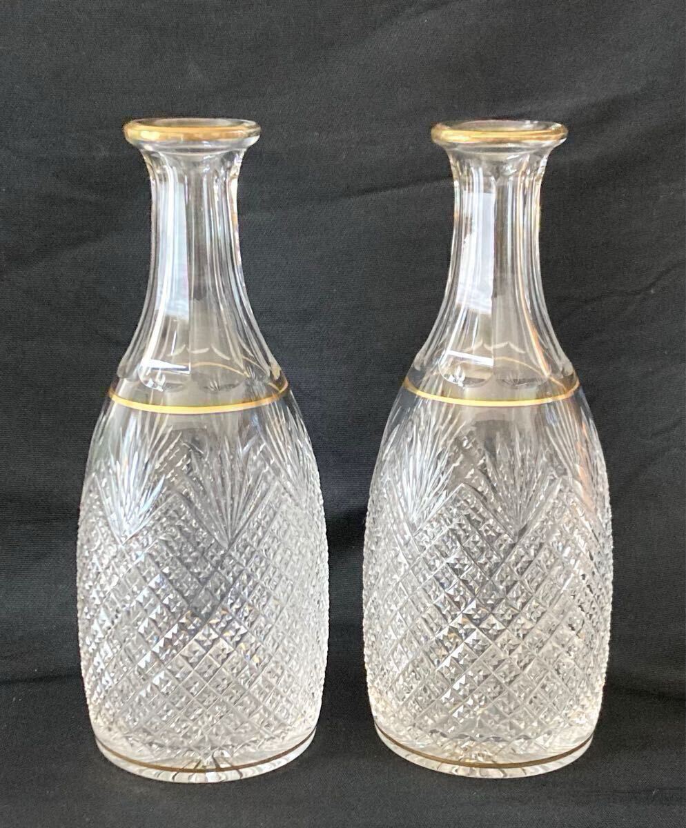 ペア 酒器 切子 春海商店 カットグラス 大阪歴史 松徳硝子ビールグラス