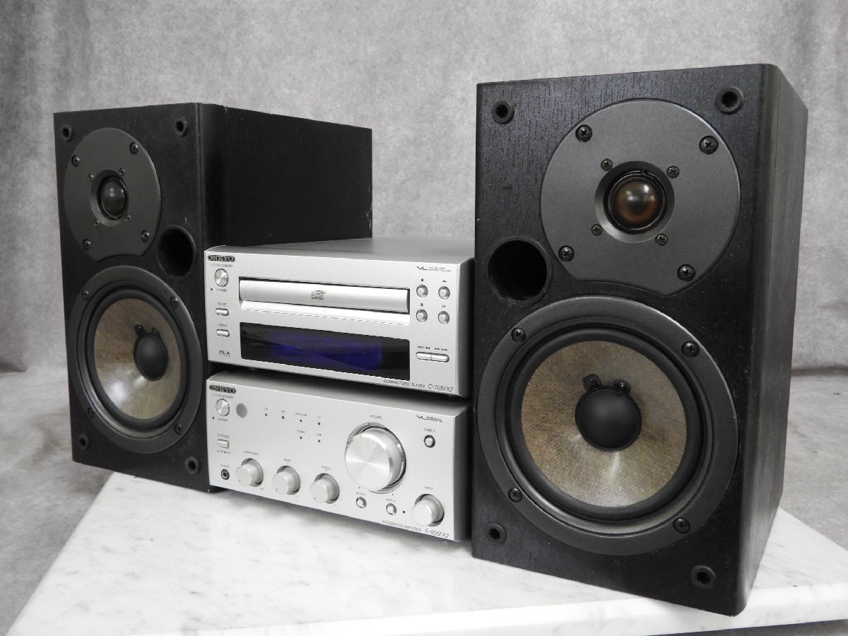 ONKYO Onkyo CD Player Silver Yahoo!オークション c-705」システム
