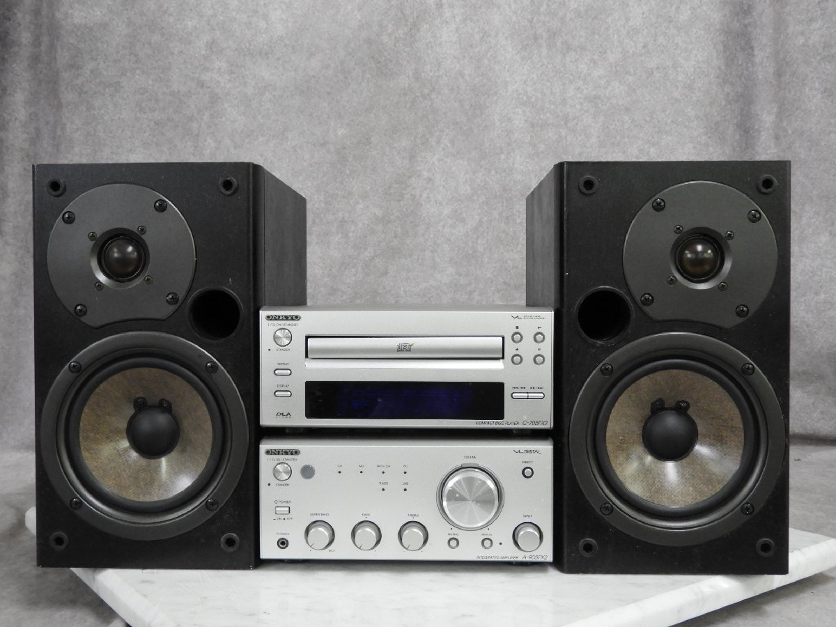 C】ONKYO C-705FX2/A-905FX2/D-052TX ミニコンポ オンキョー 162499