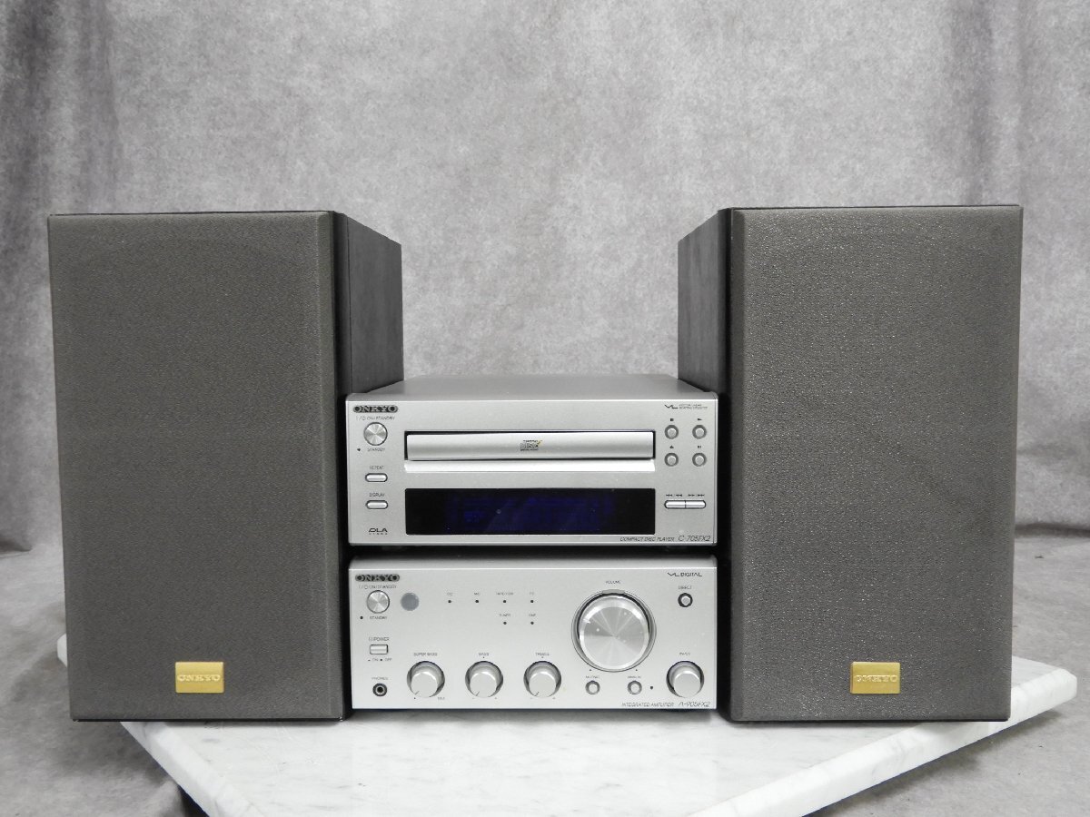 ONKYO Onkyo CD Player Silver Yahoo!オークション c-705」システム