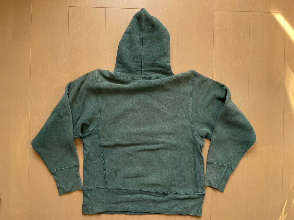 80s トリコタグ 単色直後 旧ハトメ パーカー Champion USA製 刺繍タグ 