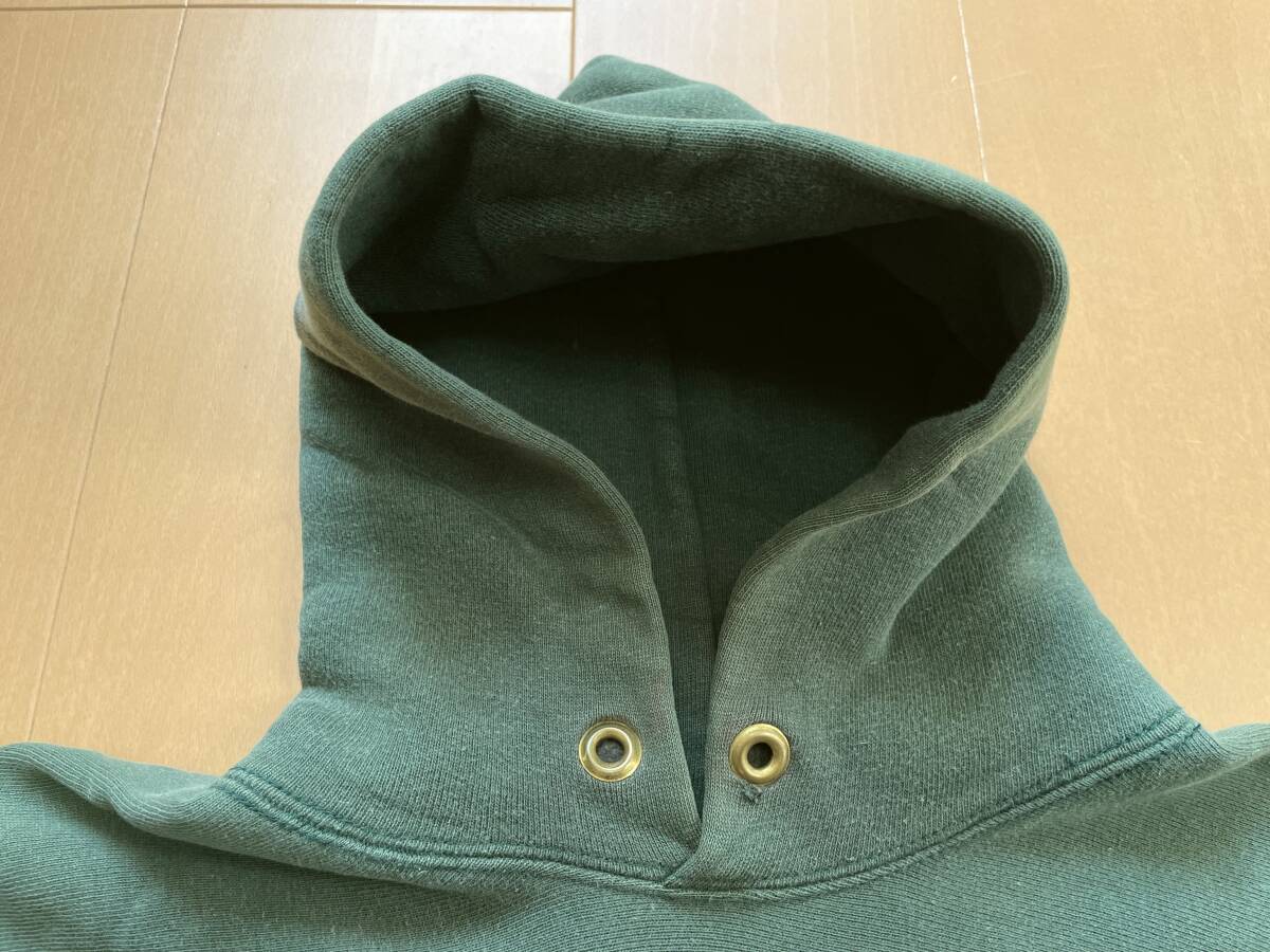 80s トリコタグ 単色直後 旧ハトメ パーカー Champion USA製 刺繍タグ 