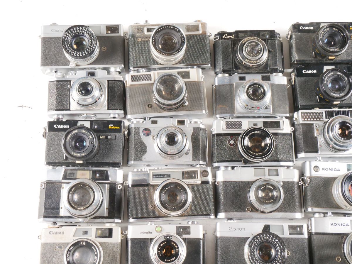 48 42点まとめ Canon OLYMPUS MINOLTA YASHICA 他 レンジファインダー