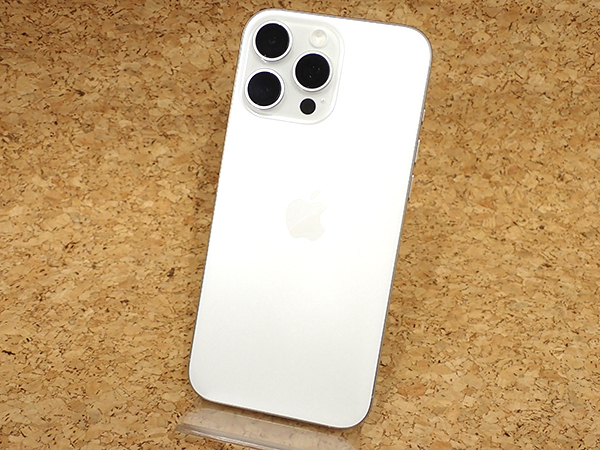 中古 超美品】国内版SIMフリー iPhone16 Pro Max 256GB ホワイト