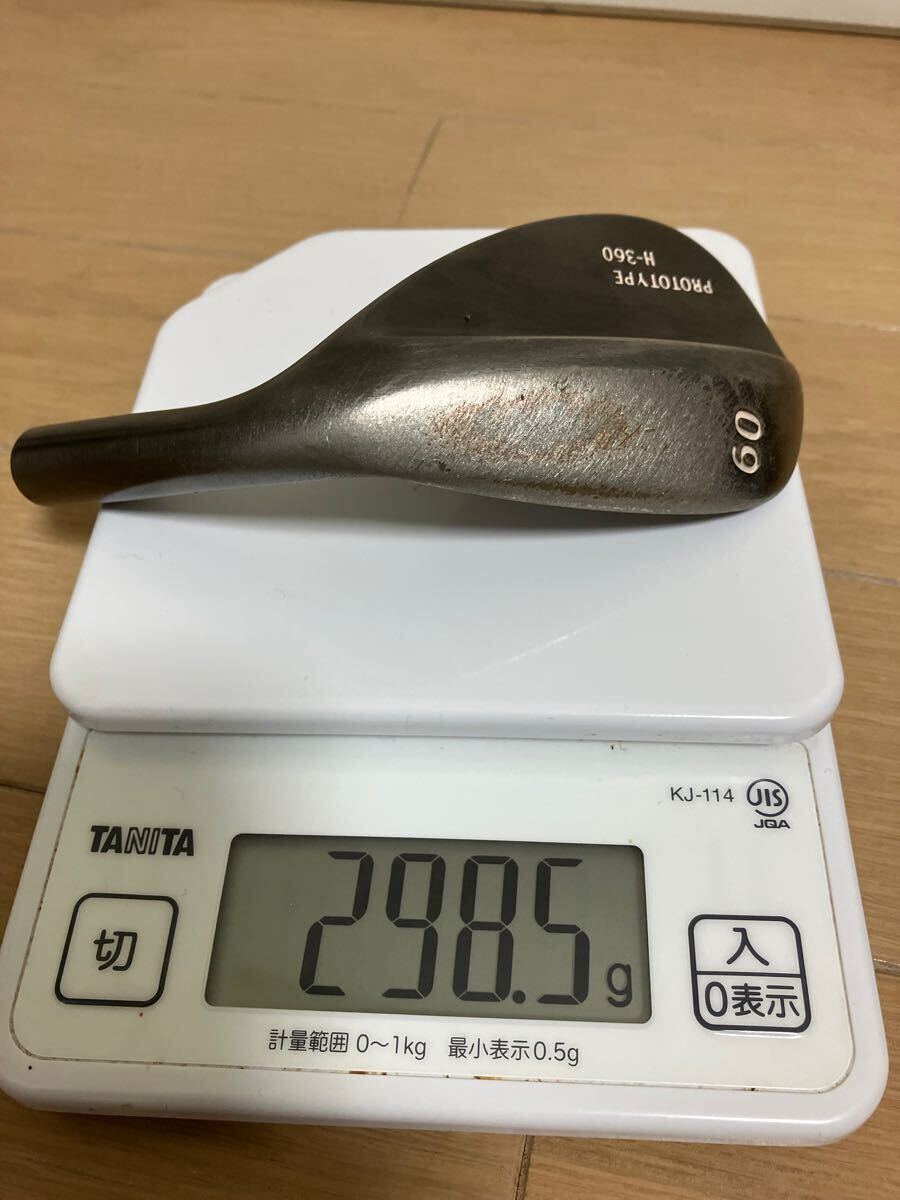 銘器　アキラ　プロダクツ　AKIRA prototype ウェッジ60° ヘッドのみ_5