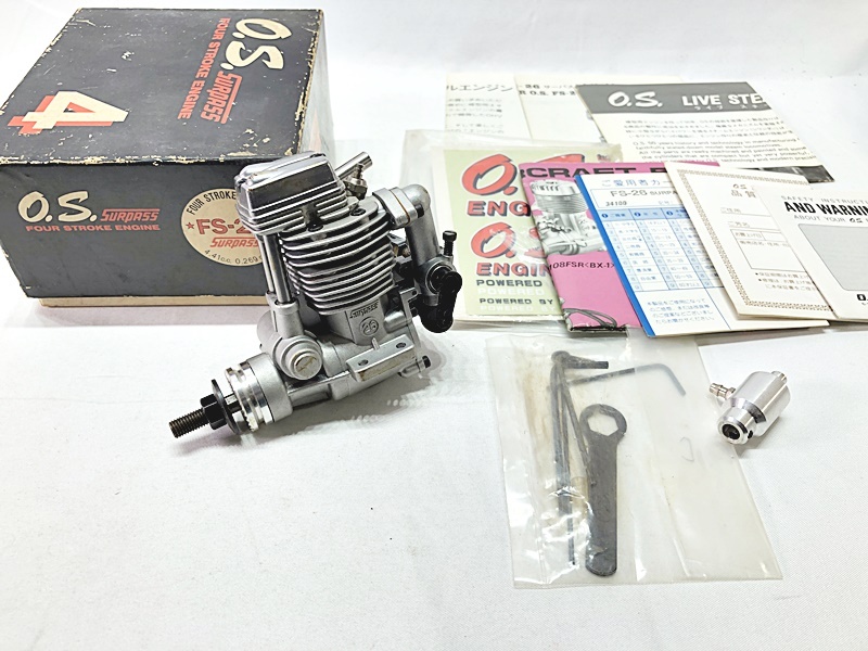 O.S.PET FS-26 surpass エンジン ※画像参照※ ラジコン 同梱OK 1円