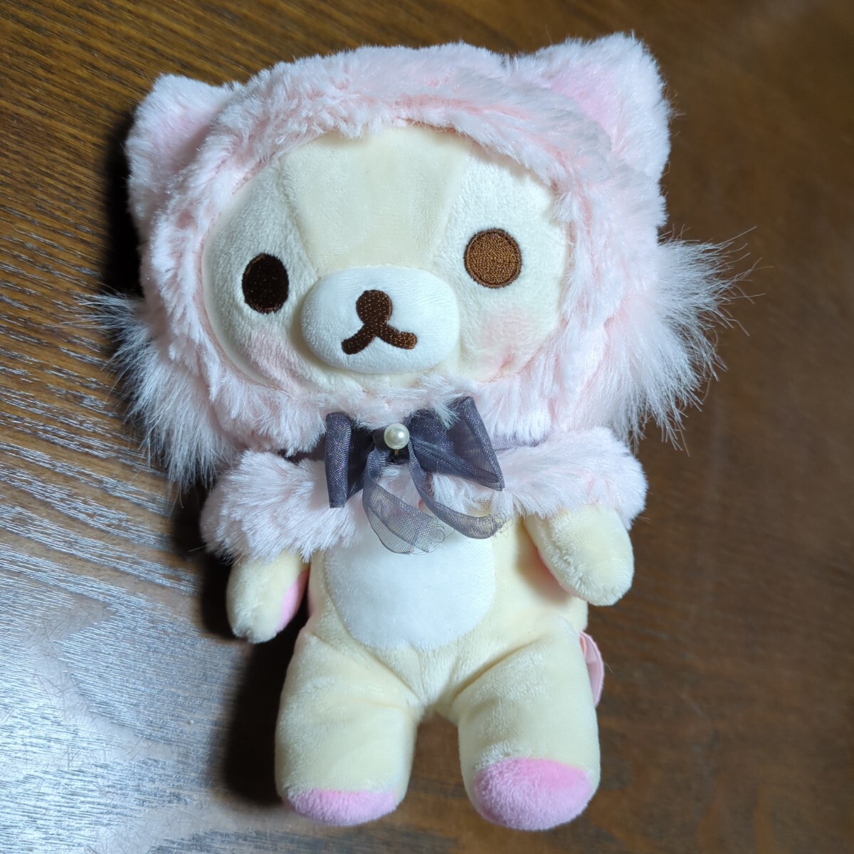 コリラックマストア限定 バニラキャット ホワイトキャットぬいぐるみ