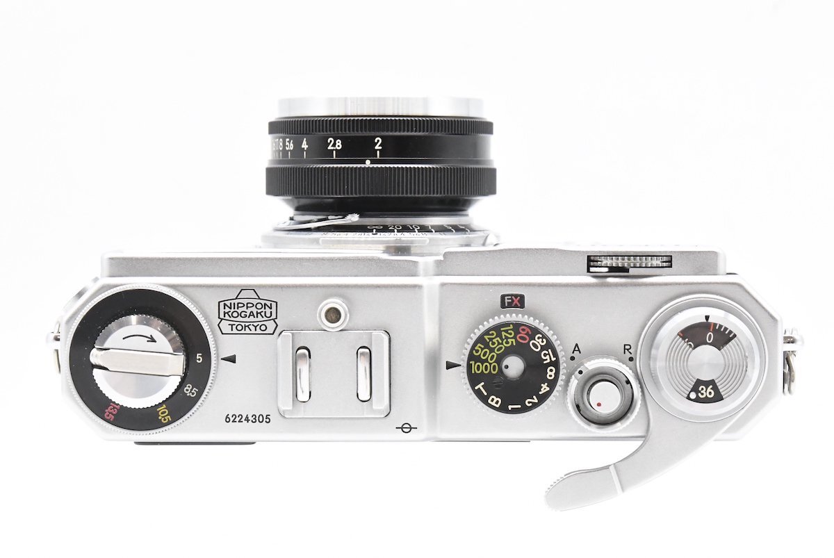 Nikon Nikkor-H.C 5cm F2 レンジファインダーカメラ