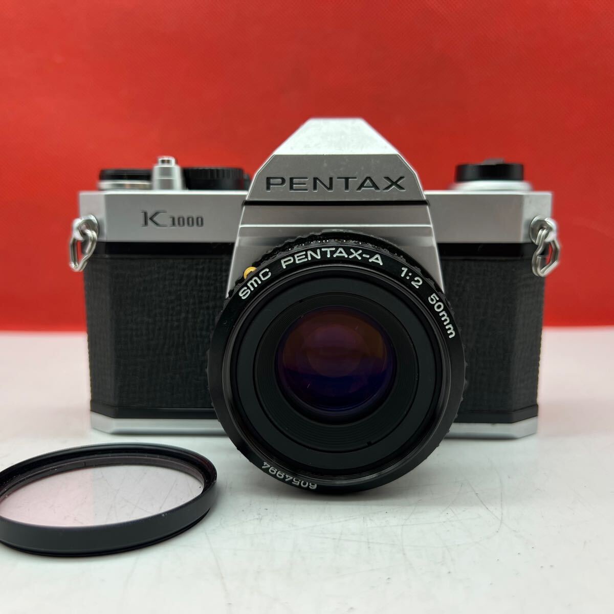 Pentax K1000 Camera Film 35mm with - | SLR 35mmフィルムカメラ 