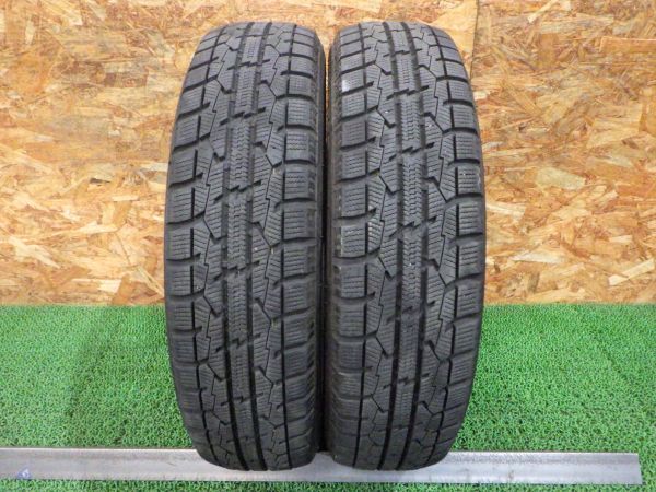 トーヨー GARIT GIZ 145/65R15 72Q 2019年製 8.5分山【2本/スタッドレス/15インチ/ミツビシ アイ等に/送料無料】 GARIT GIZ 72Q RIZLEY WEDS（ウェッズ） メタリック