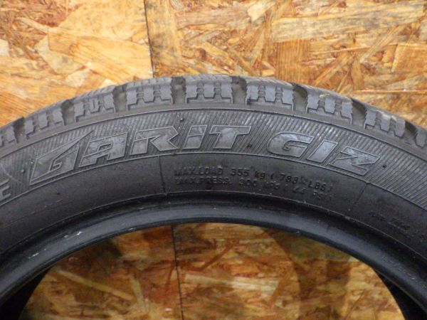 トーヨー GARIT GIZ 145/65R15 72Q 2019年製 8.5分山【2本/スタッドレス/15インチ/ミツビシ アイ等に/送料無料】 GARIT GIZ 72Q RIZLEY WEDS（ウェッズ） メタリック