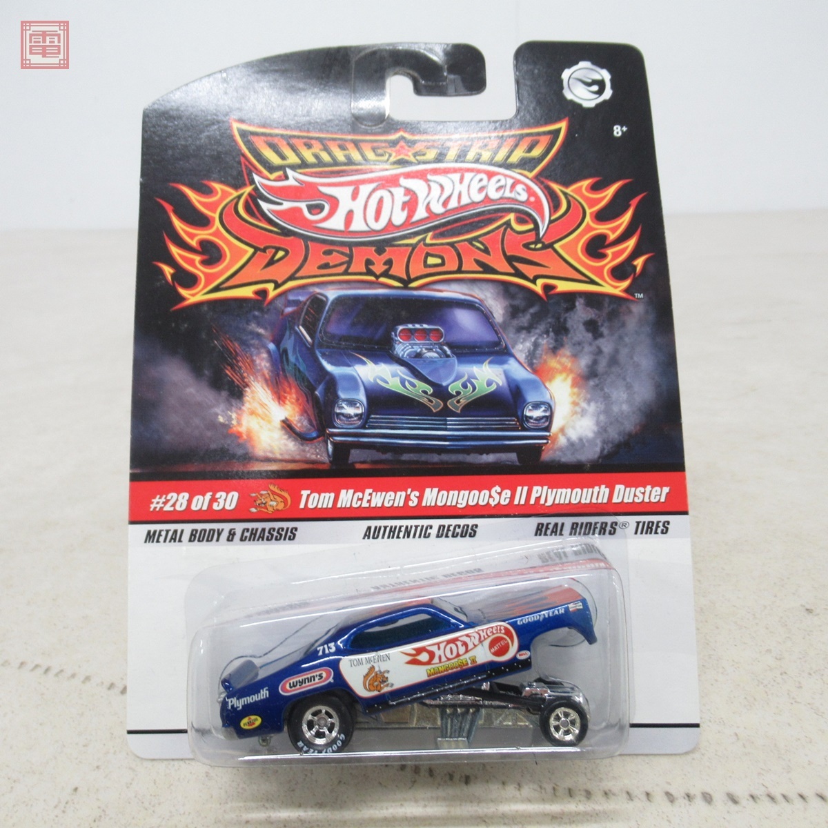 未開封 ホットウィール DRAGSTRIP DEMONS #28of30 Tom McEwen's