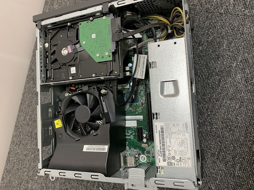Lenovo ThinkCentre M710e Core i5-7400 メモリ8GB HDD500GB デスクトップPC OS再インストール済 直接お渡し歓迎 AMK586544新