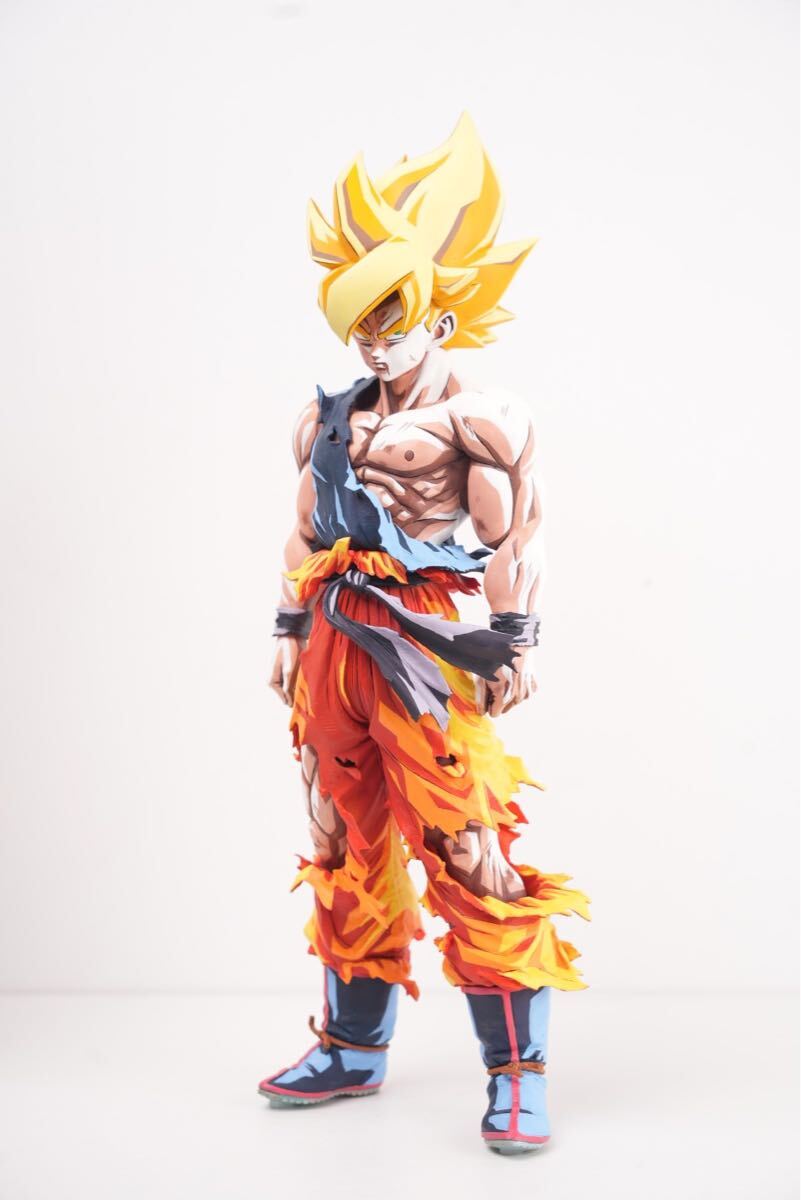 ドラゴンボール SMSP 伝説の超サイヤ人 孫悟空 リペイント フィギュア