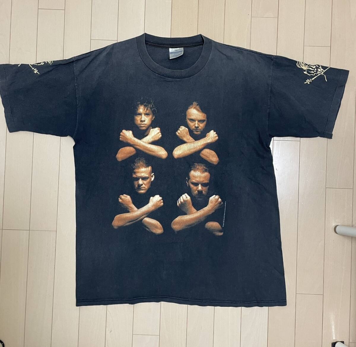 メタリカ 1992年ヴィンテージTシャツ XLサイズ(文字、ロゴ)｜売買され 
