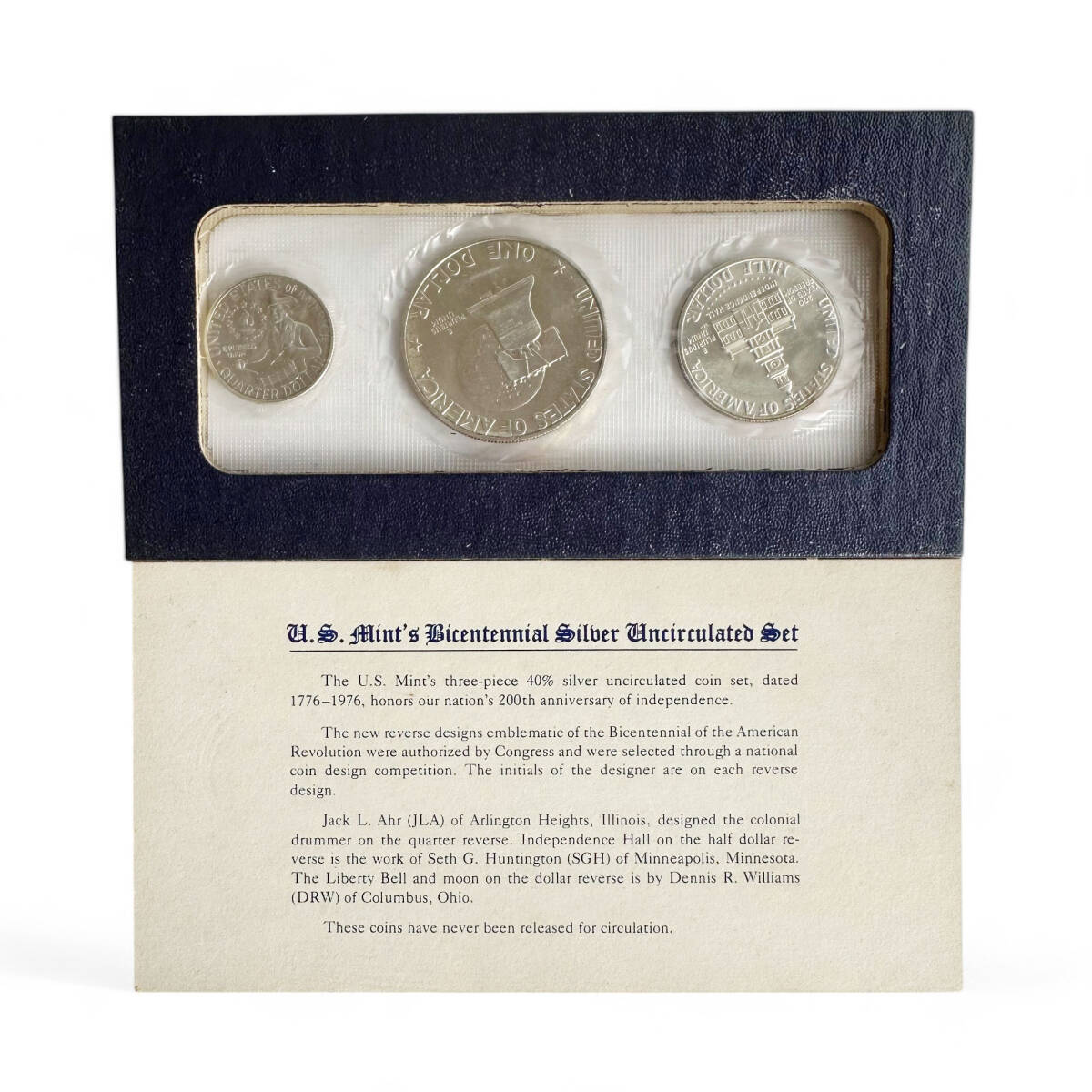 S7-32 外国硬貨 アメリカ 記念硬貨 銀貨 リバティ 1776-1976 US Mint