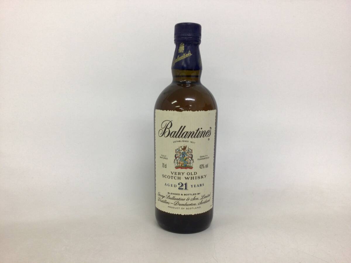ウイスキー whisky バランタイン 21年 ベリーオールド 700ml 43% 重量