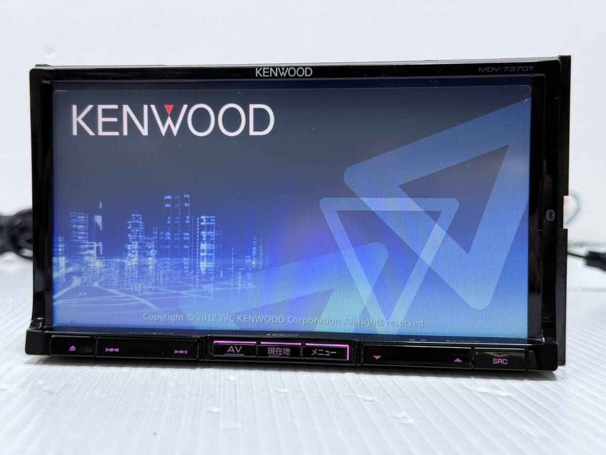 KENWOOD MDV-737DT カーナビ Bluetooth KENWOOD - 最新地図 MDV-737DT