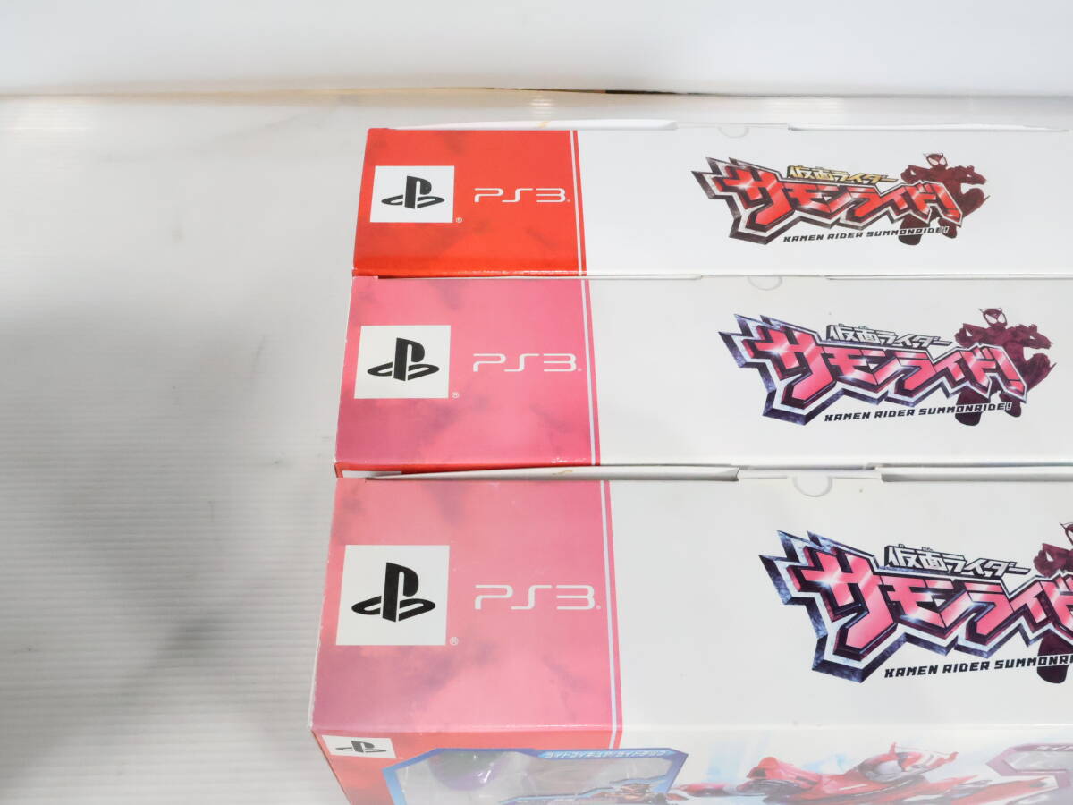 1円～/未使用品☆仮面ライダー サモンライド！ PS3版 まとめて5点 
