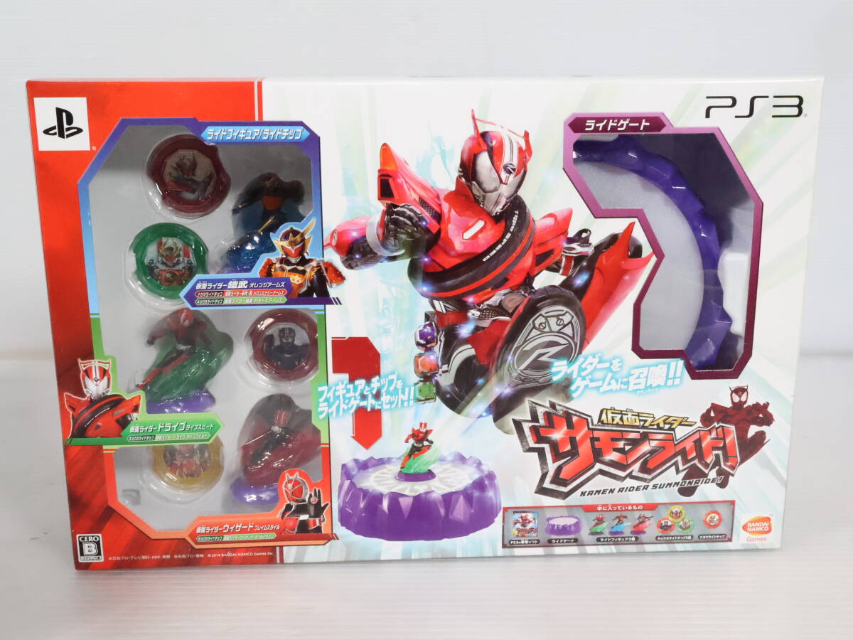 1円～/未使用品☆仮面ライダー サモンライド！ PS3版 まとめて5点 