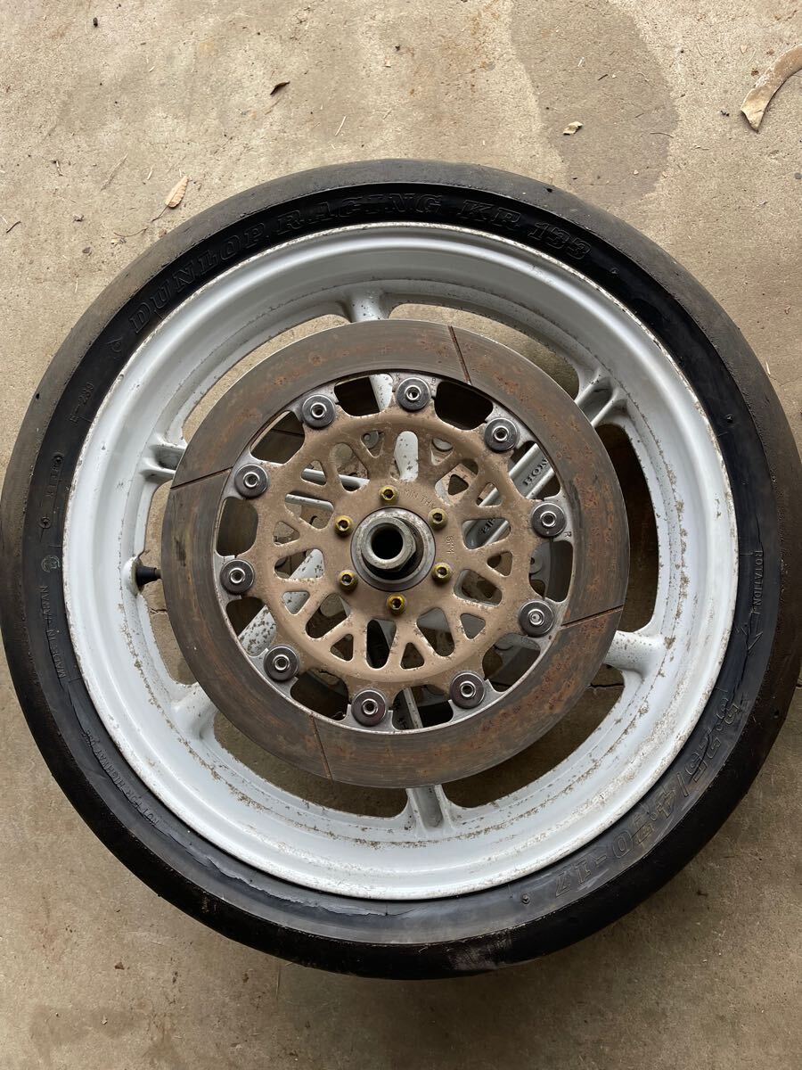 NSR250R MC21 フロントホイール 21P 純正ホイール ディスク 17 3.00