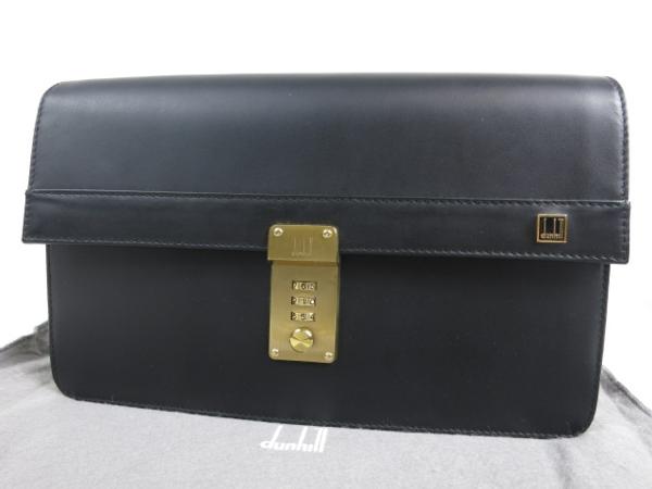 50751★1円本物ダンヒル☆セカンドバッグ★レザー★外超美品