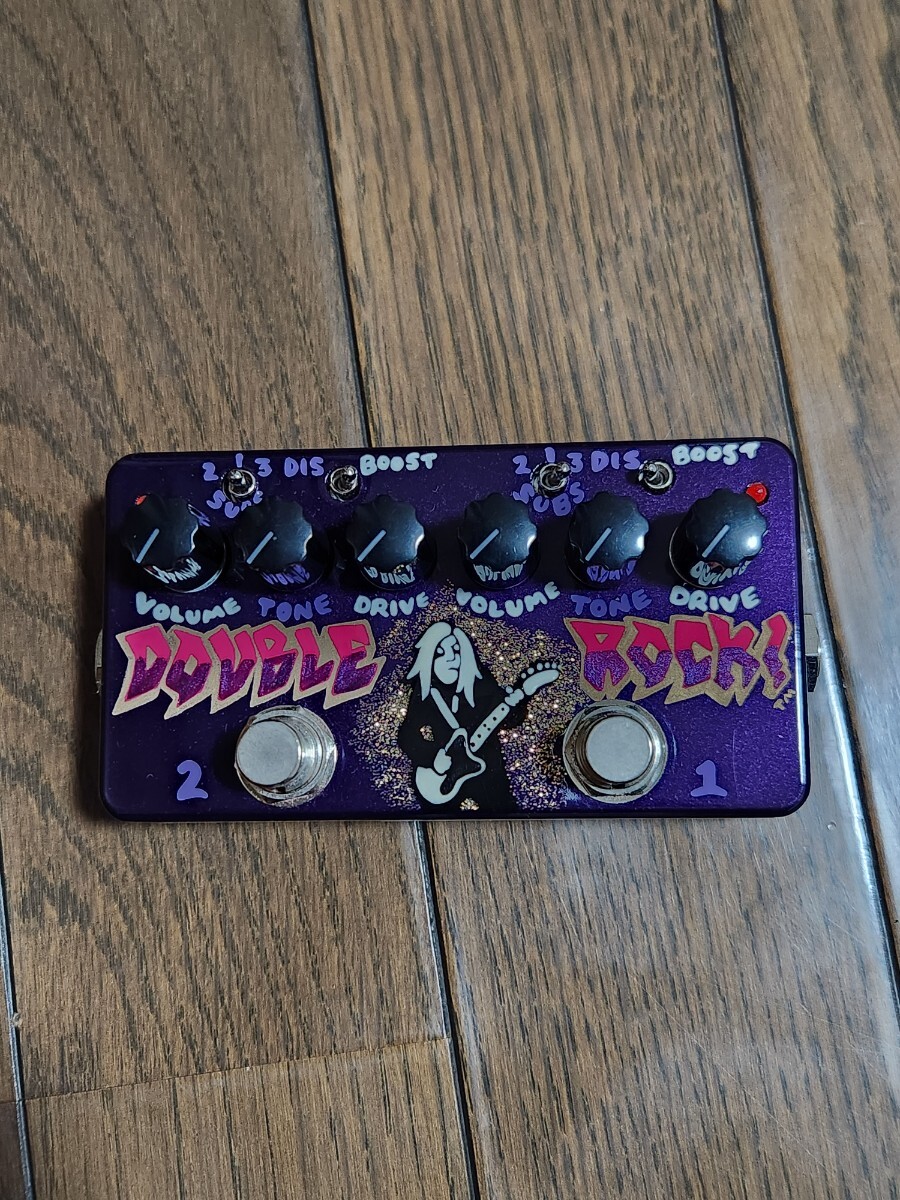 Double Rock Zvex Painted Hand Custom Rock! One-Off | Distortion