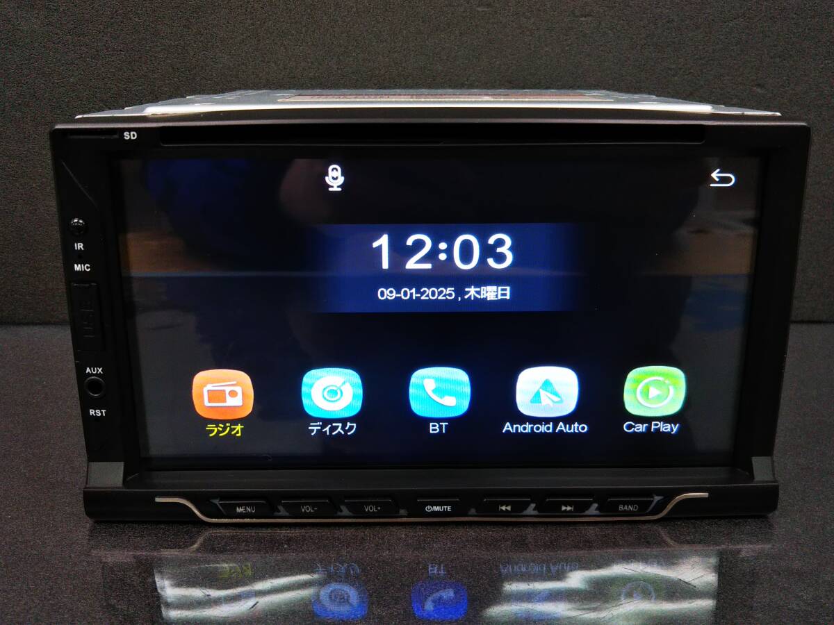 ☆KASUVAR KAR7D ディスプレイオーディオ carplay androidauto 
