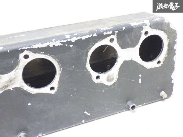 【売り切り】 ワンオフ L型 L6 キャブ車用 サージタンク アルミ製 ハコスカ ケンメリ スカイライン フェアレディZ ローレル ● 棚2Q13 L型 日産・L型キャブターボ用・サージタンク サージタンク アクセル リンク ロッドL型ハコスカS30Zケンメリ