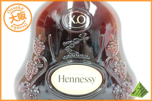 ◆１円~ ヘネシー XO 黒キャップ クリアボトル 700ml Y2 J