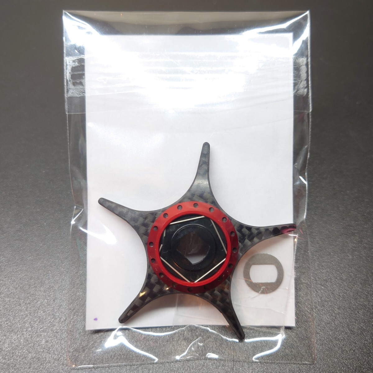 KTF IXA 軽量オフセット　カーボンスタードラグ　スクエアナット　ダイワ用 〒230円〜】KTF IXA 軽量オフセット カーボンスタードラグ スクエア