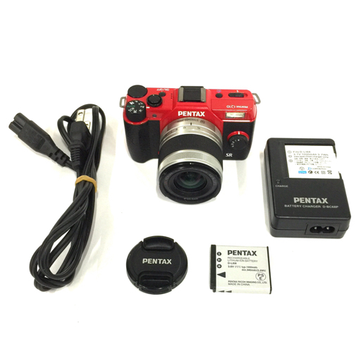 【ジャンク】ペンタックス Q10 SMC PENTAX 1:2.8-4.5 5-15mm ED AL [IF] ミラーレス一眼カメラ 動作未確認　中古 ペンタックスQ10SMCPENTAX1:2