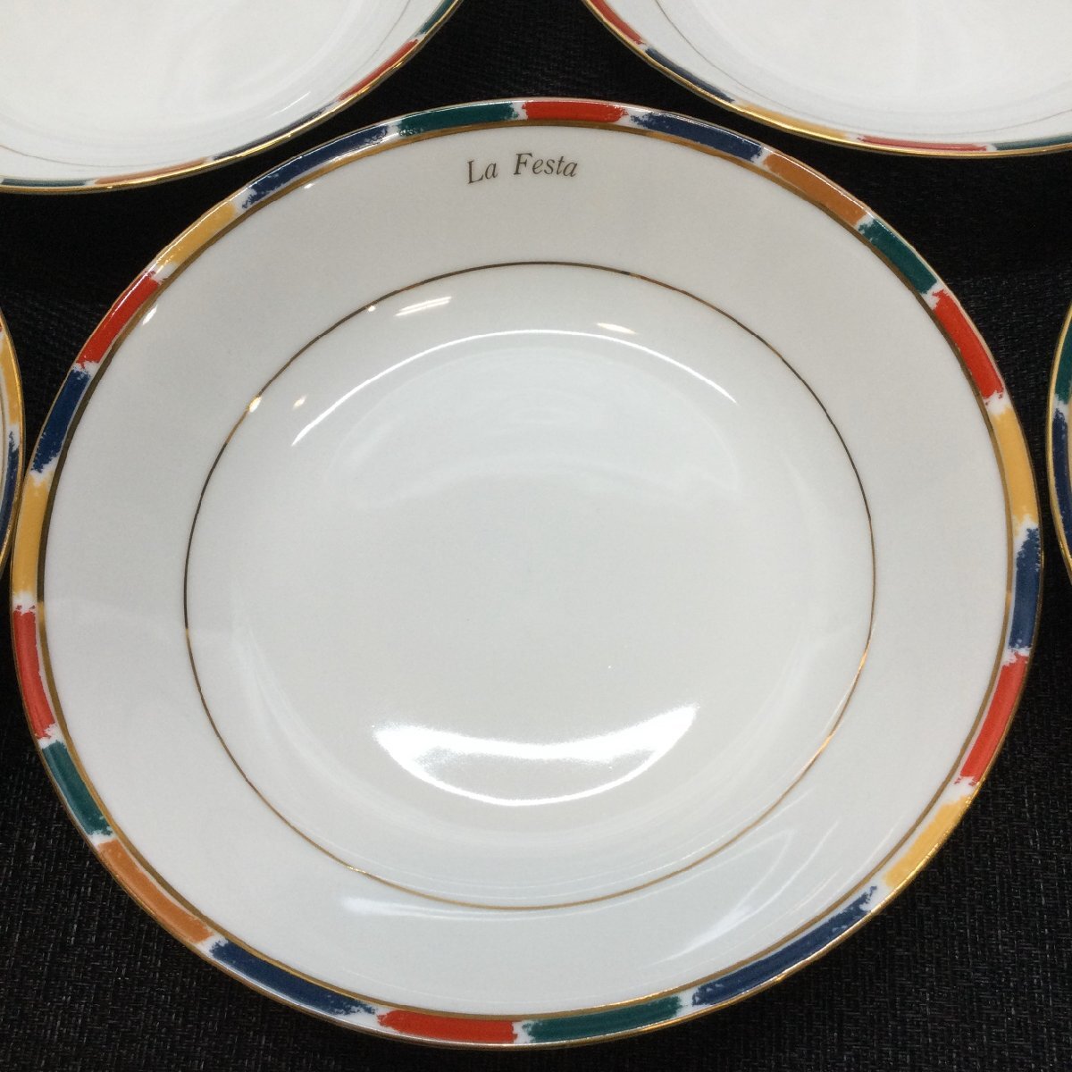 未使用/長期保管/TO】HOYA China ホヤ チャイナ クープセット スープ皿