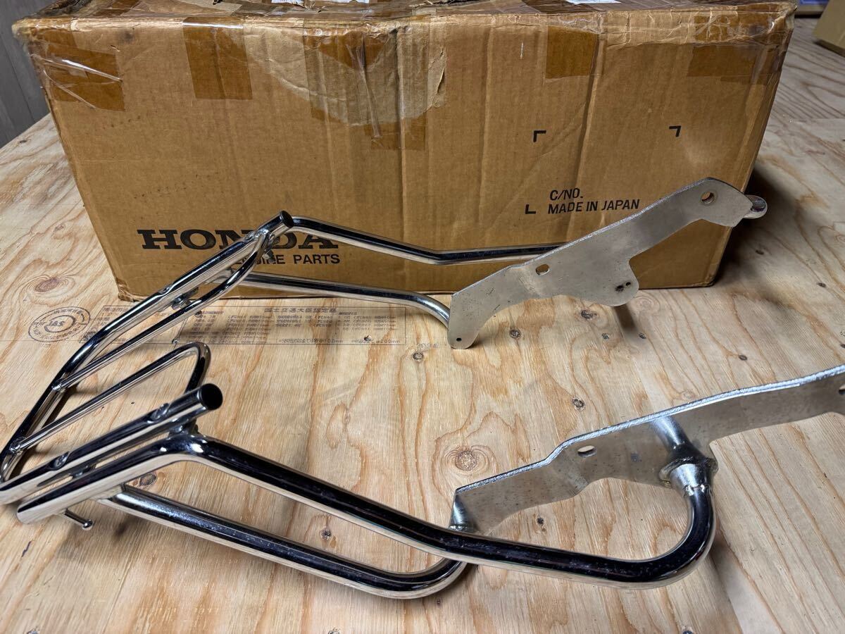 売り切り　当時物　新品未使用　CBX400F 純正オプション　リアキャリア　_1