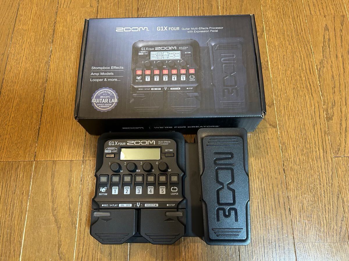 【極美品】ZOOM G1X FOUR 極美品] ZOOM G1X FOUR マルチエフェクター 【公式通販】