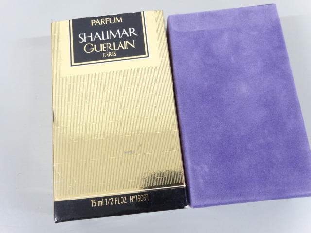 新品 未開栓品 ヴィンテージ GUERLAIN ゲラン SHALIMAR シャリマー 15ml PARFUM パルファム 香水 フレグランス_7