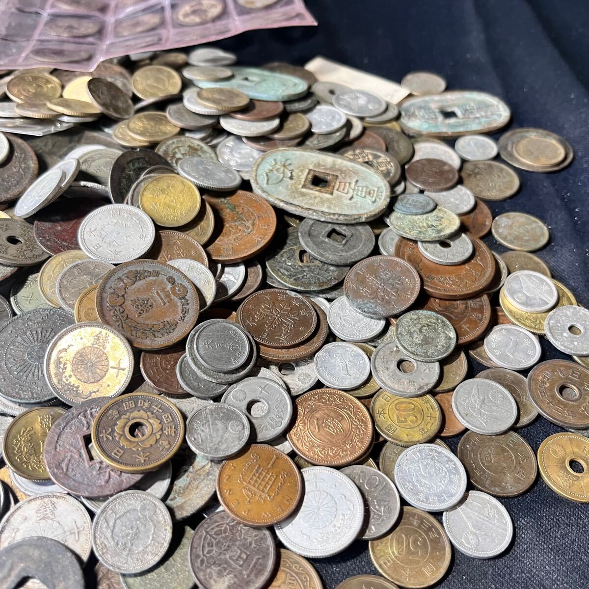 日本古銭 約3.7kg まとめ売り 日本 硬貨_2